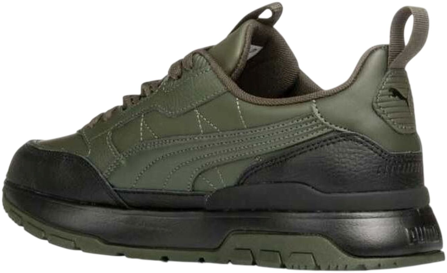 Кроссовки мужские Puma R78 Trek Lth 383202-03 43 (9 UK) зеленые фото