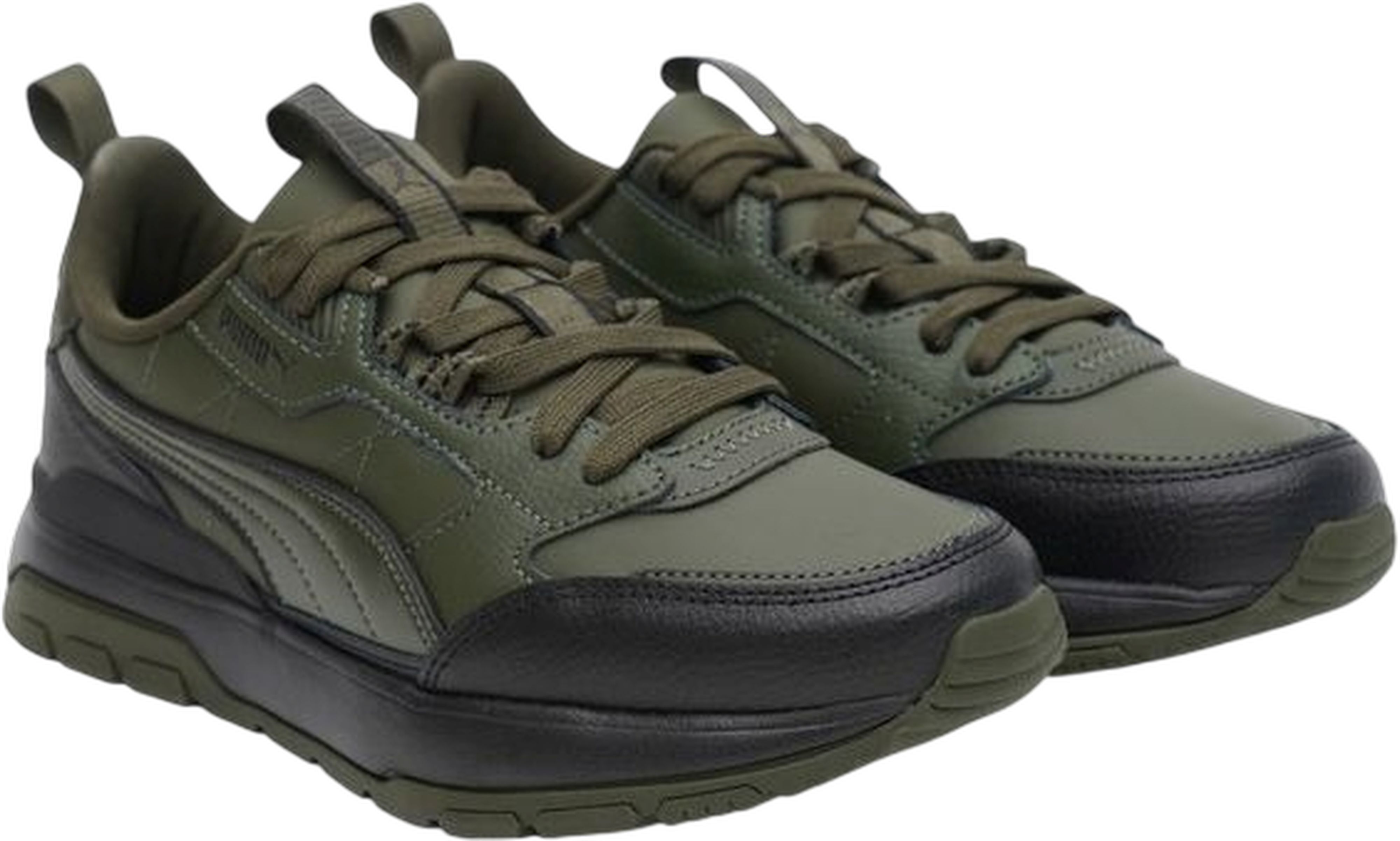 Кроссовки мужские Puma R78 Trek Lth 383202-03 43 (9 UK) зеленые фото 4
