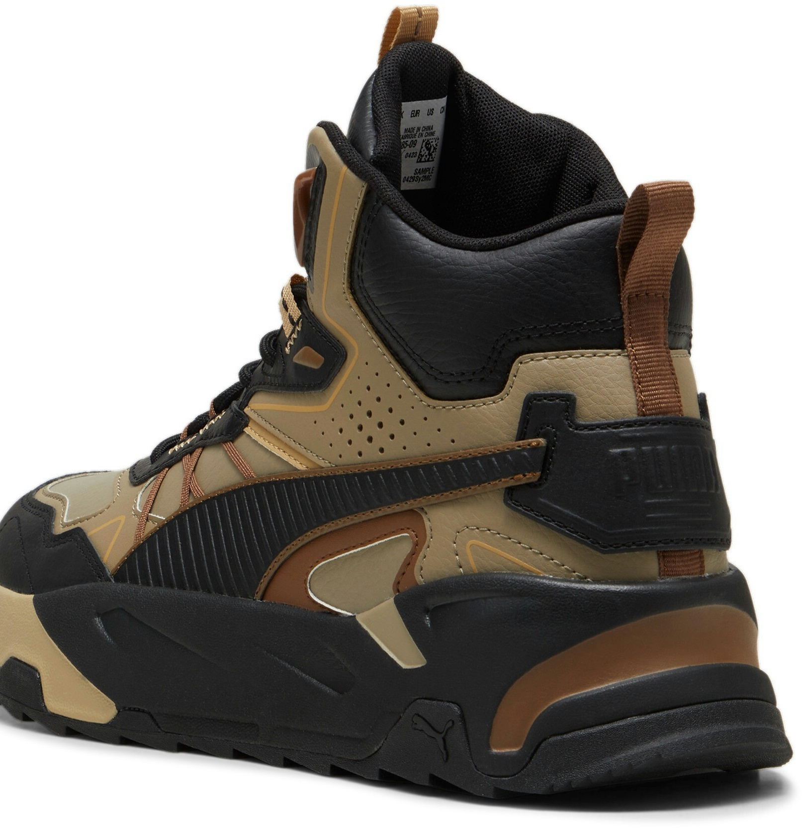 Черевики чоловічі Puma Trinity Mid Hybrid L 393985-09 46 (11 UK) бежевіфото5