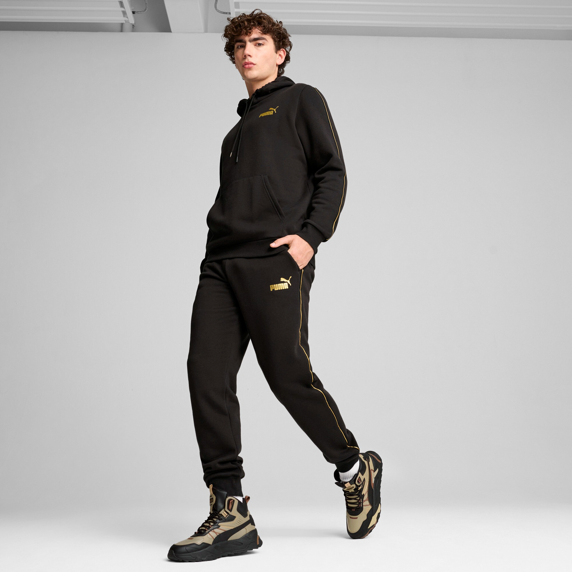 Ботинки мужские Puma Trinity Mid Hybrid L 393985-09 41 (7.5 UK) бежевые фото 8