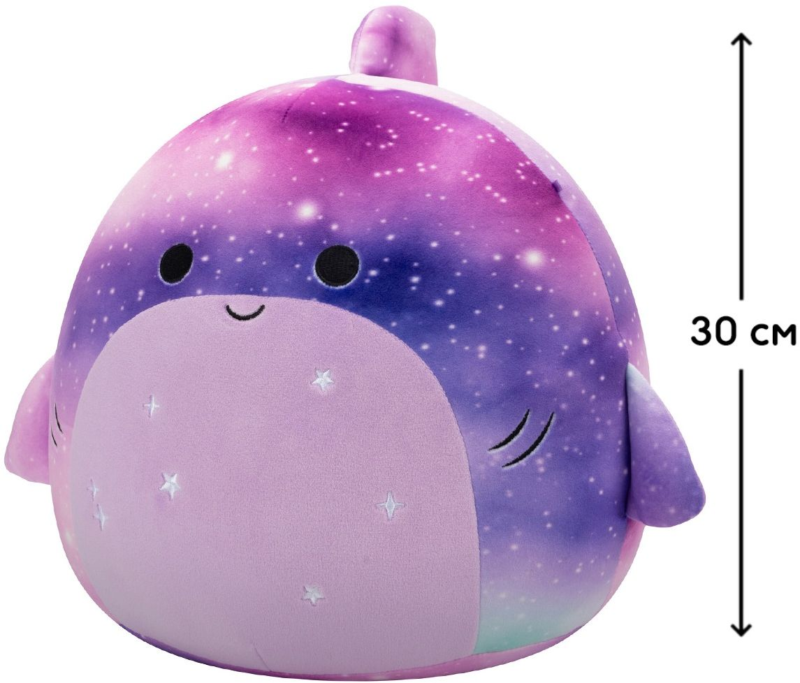 Мягкая игрушка SQUISHMALLOWS - АКУЛА АЛИЯ (30 cm) (SQCR06574) фото 2