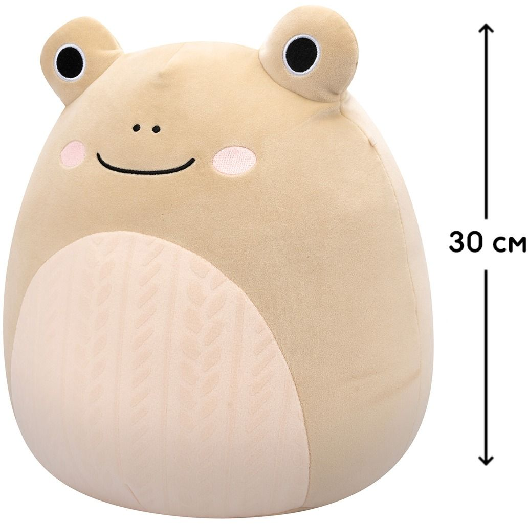 Мягкая игрушка SQUISHMALLOWS - ЖАБКА ДЕ ВИТТ (30 cm) (SQCR06687) фото 2