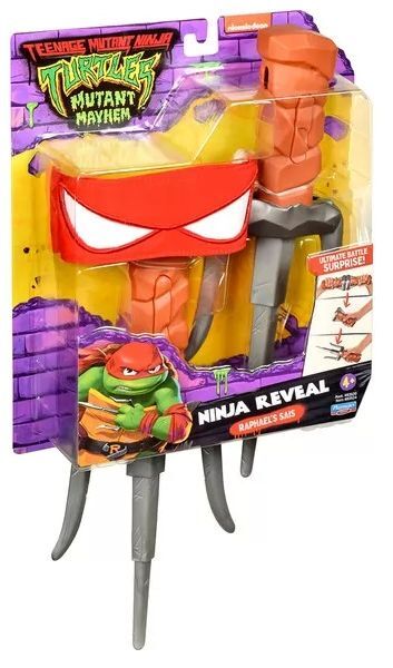 Набор оружия «Черепашки-Ниндзя» - кинджал-сай Рафаэля (трансформ.) (83524) фото 