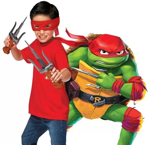 Набор оружия «Черепашки-Ниндзя» - кинджал-сай Рафаэля (трансформ.) (83524) фото 