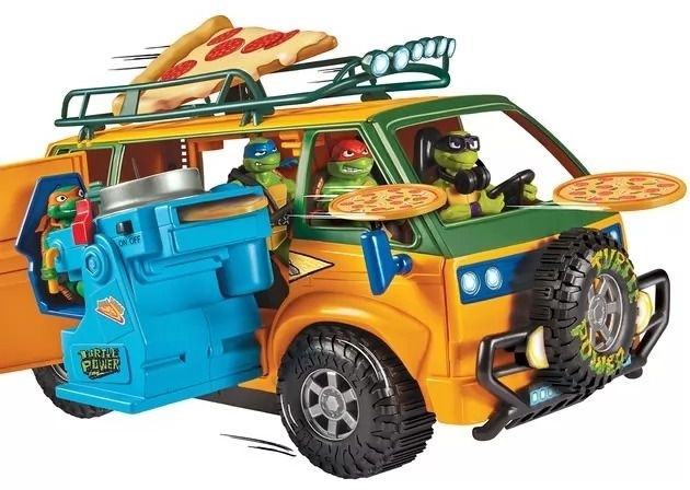 Бойова машинка «Черепашки-Ніндзя» - фургон доставки піци (83468)фото6