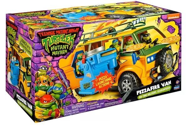 Бойова машинка «Черепашки-Ніндзя» - фургон доставки піци (83468)фото2