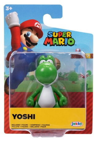 Игровая фигурка с артикуляцией SUPER MARIO - ЗЕЛЕНЫЙ ЙОШИ (6 cm) (61228-RF1-GEN) фото 2