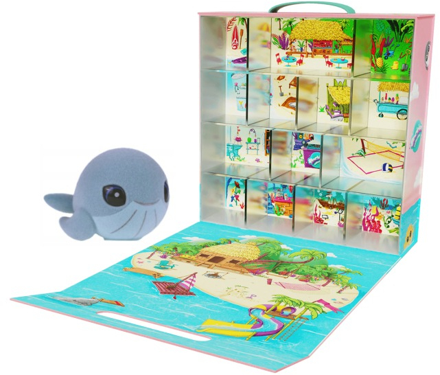 Игровой коллекционный набор FLOCKIES - ТРОПИЧНЫЙ ОСТРОВ (домик, эксклюзивная фигурка) (FLO0415) фото 3