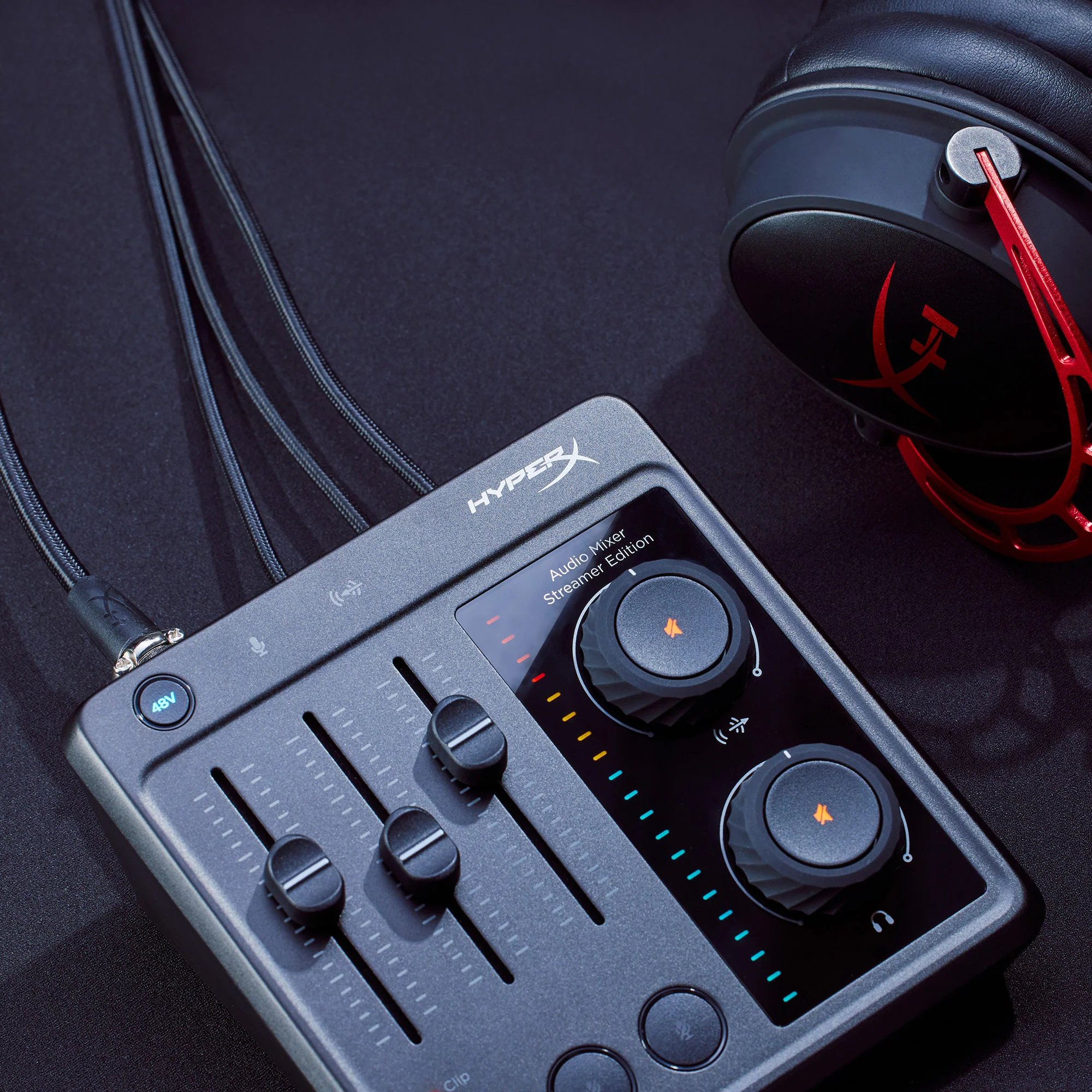 Пульт керування аудіо HyperX Audio Mixer Black (73C12AA)фото6