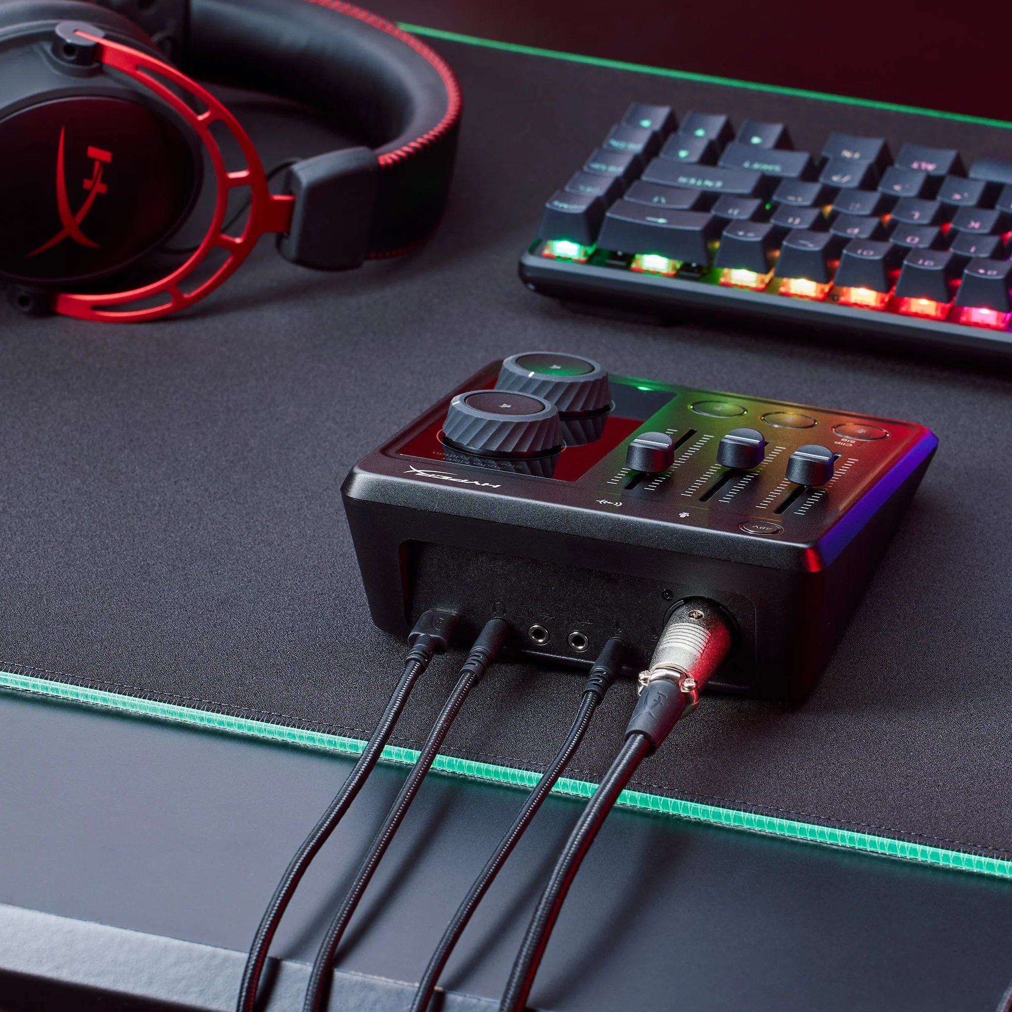 Пульт керування аудіо HyperX Audio Mixer Black (73C12AA)фото7