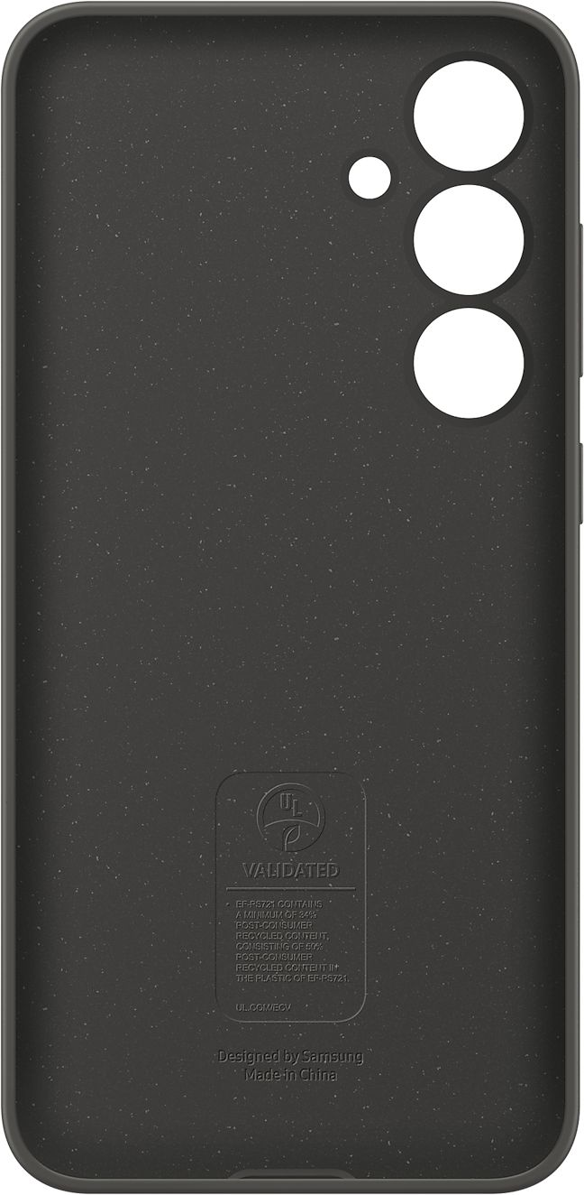 Чехол Samsung для Galaxy S24 FE (S721), Silicone Case, Black (EF-PS721CBEGWW) фото 4