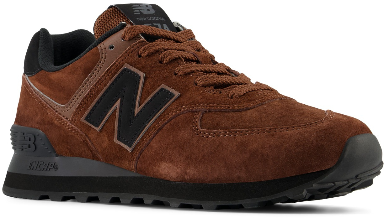 Кроссовки мужские New Balance 574 U574LEB 41.5 (8 US) коричневые фото 3