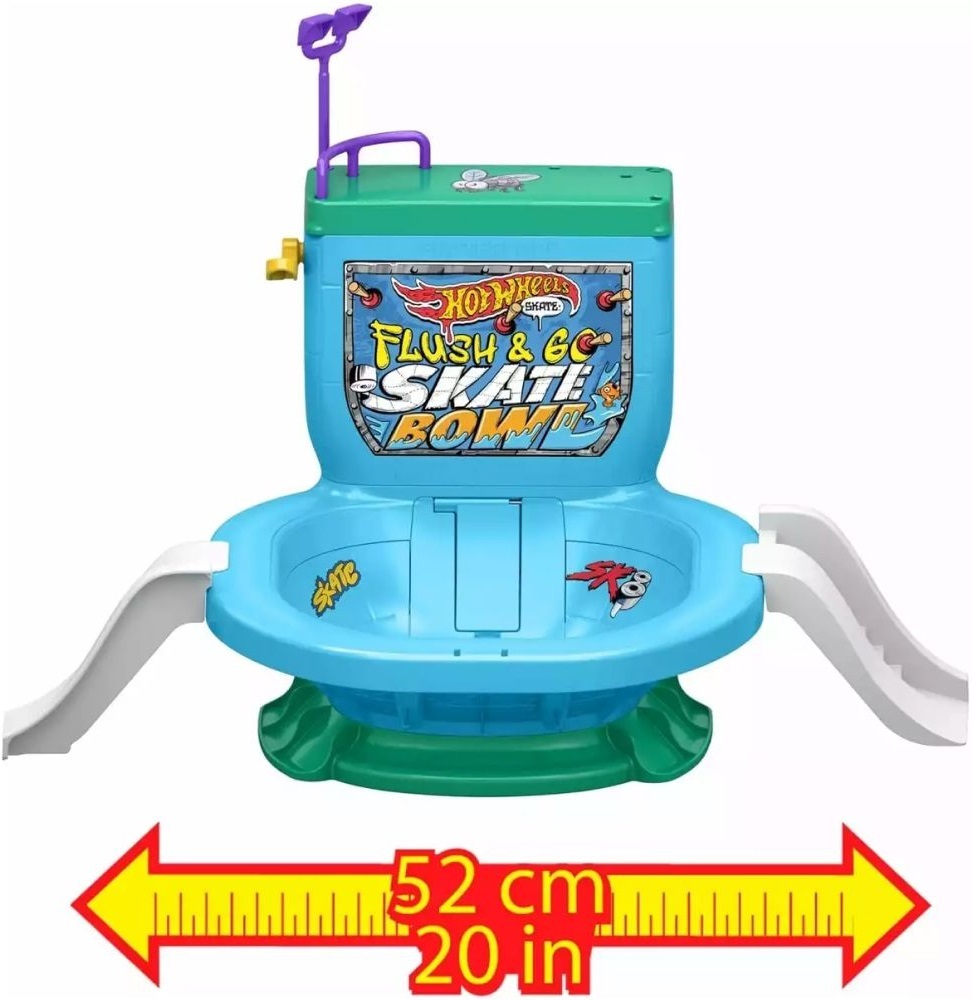 Скейтборд-парк «Смывайся» Hot Wheels (HXL16) фото 2