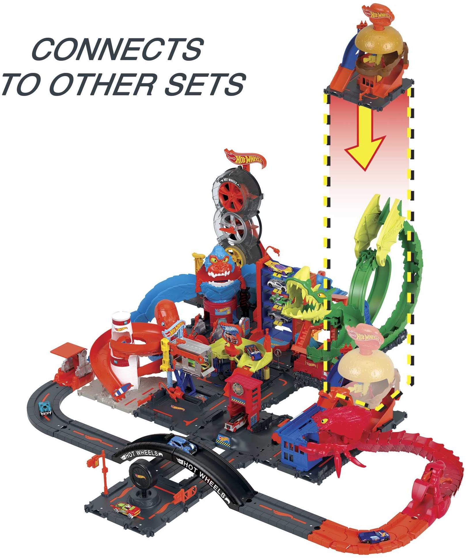 Игровой набор «Бургерная в центре города» Hot Wheels (HDR26) фото 6