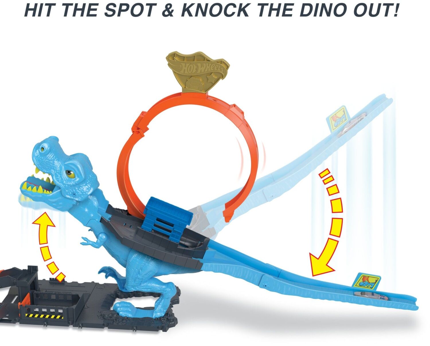 Игровой набор «Охота Ти-Рекса» Hot Wheels (HKX42) фото