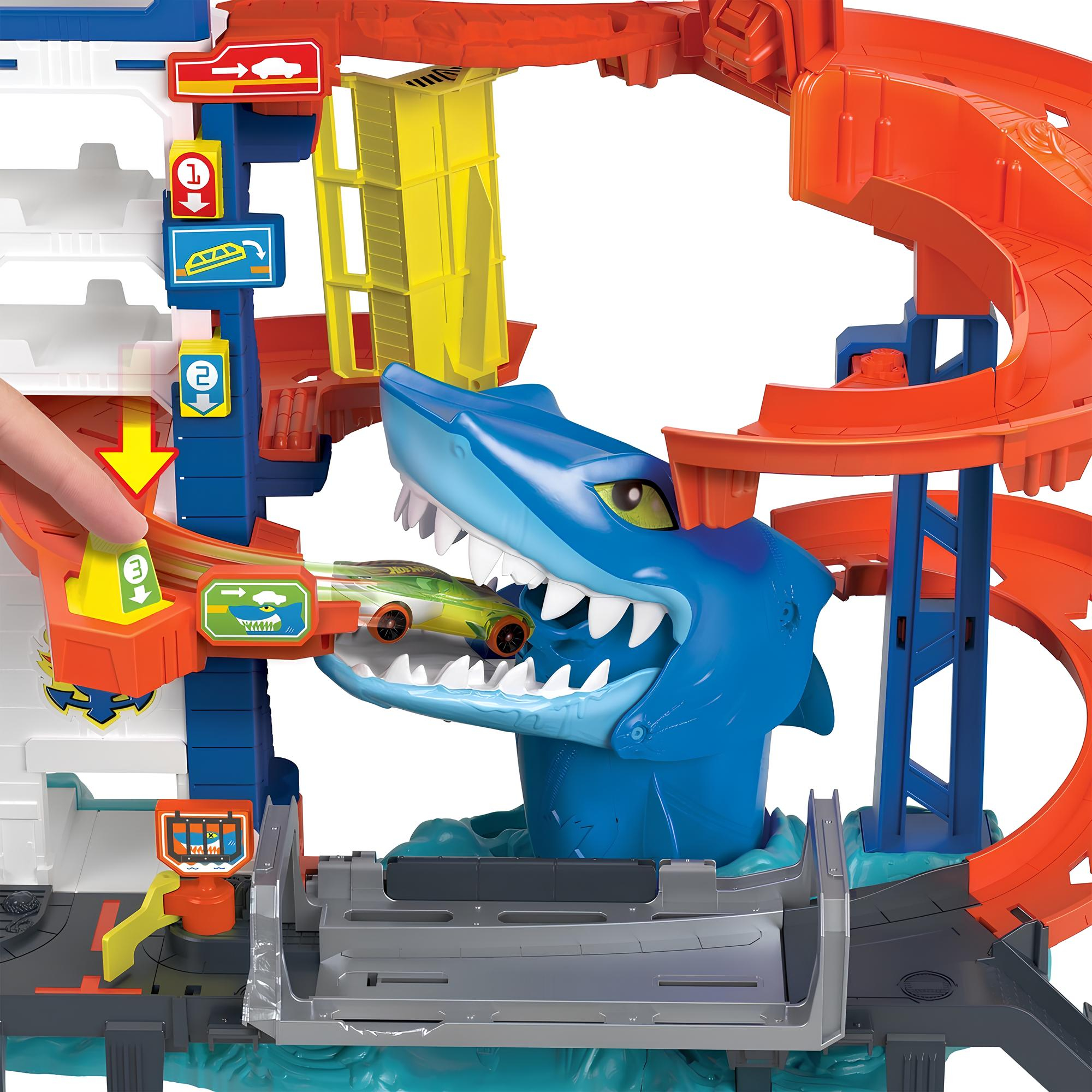 Игровой набор «Побег от свирепой акулы» Hot Wheels (HDP06) фото 6