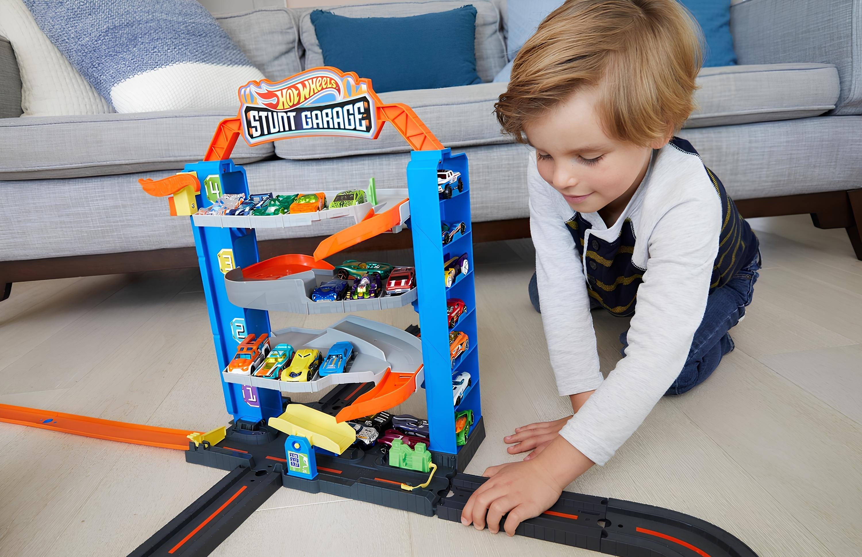 Четырехэтажный гараж для машинок Hot Wheels (GNL70) фото 10