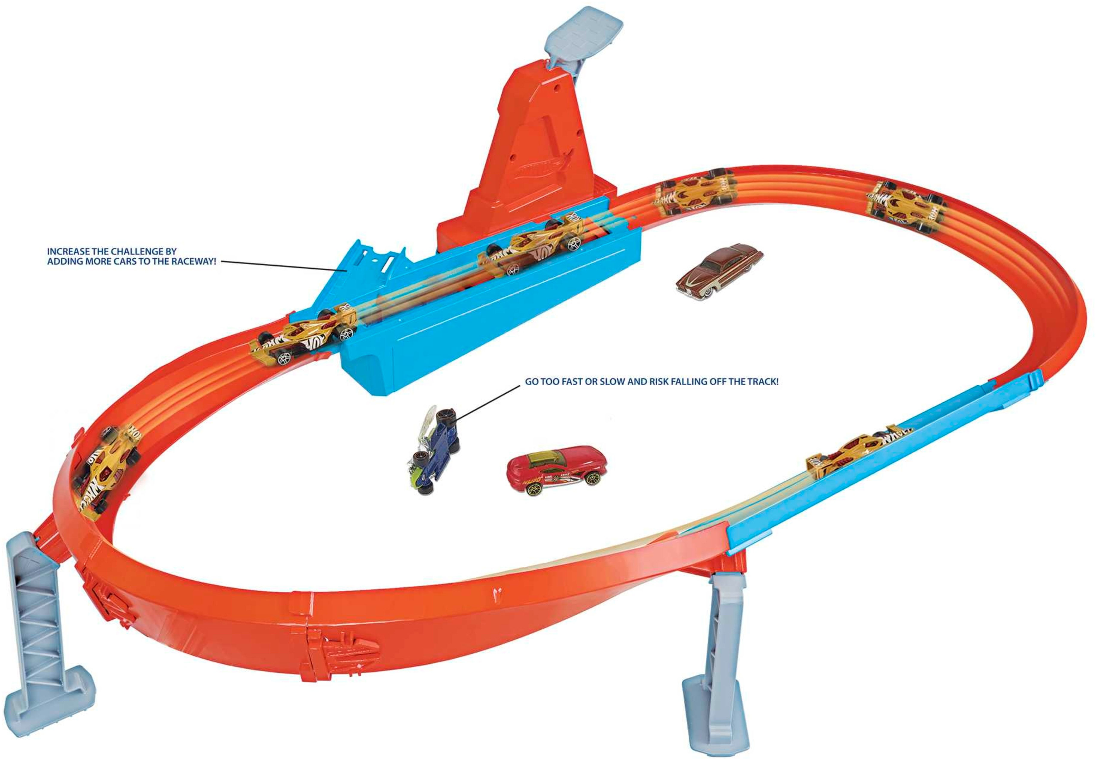 Трек «Чемпион круга» серии «Соревнования за кубок Чемпиона» Hot Wheels (GJM75) фото 