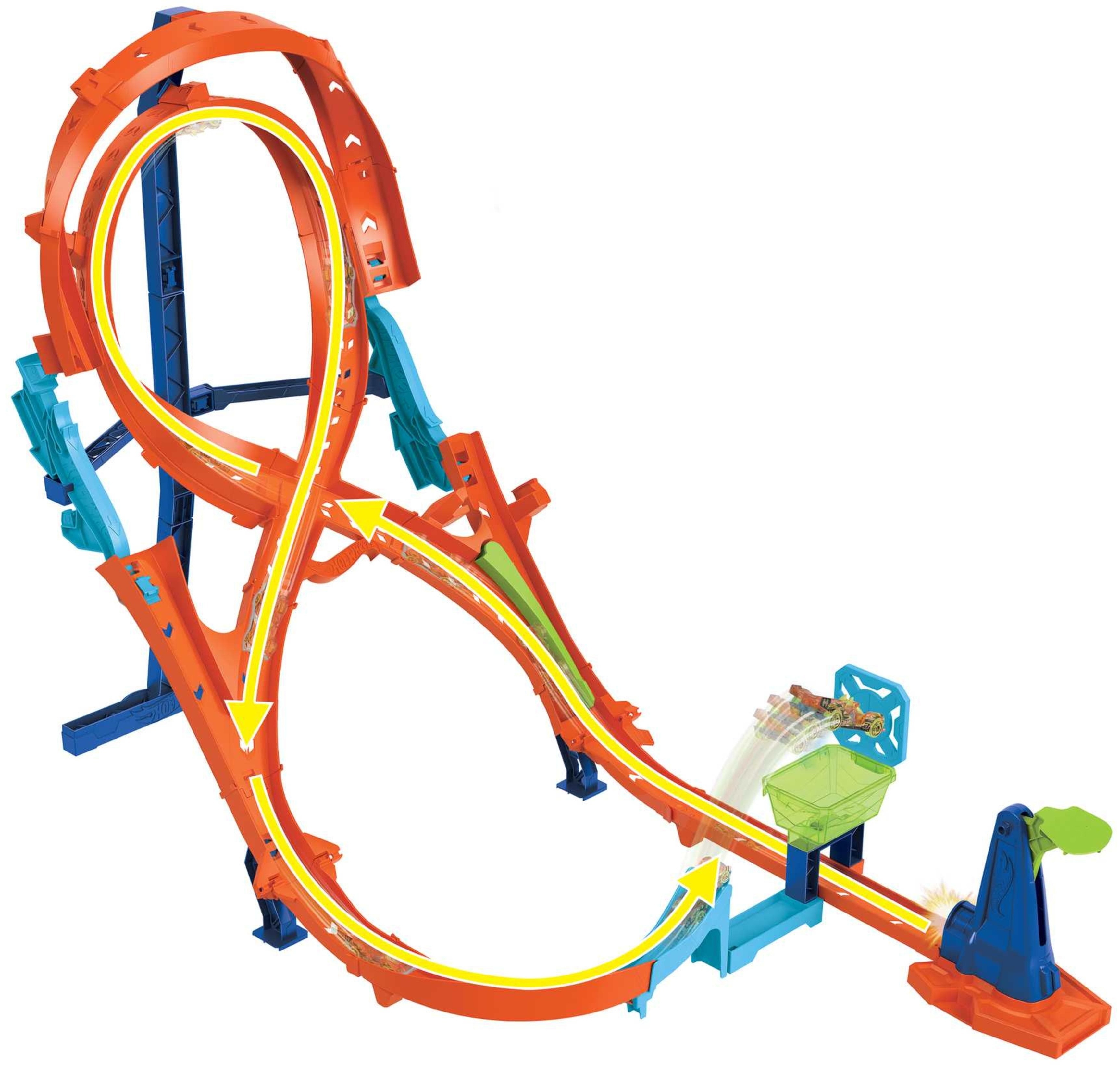 Трек «Вертикальная восьмерка» Hot Wheels (HMB15) фото 5