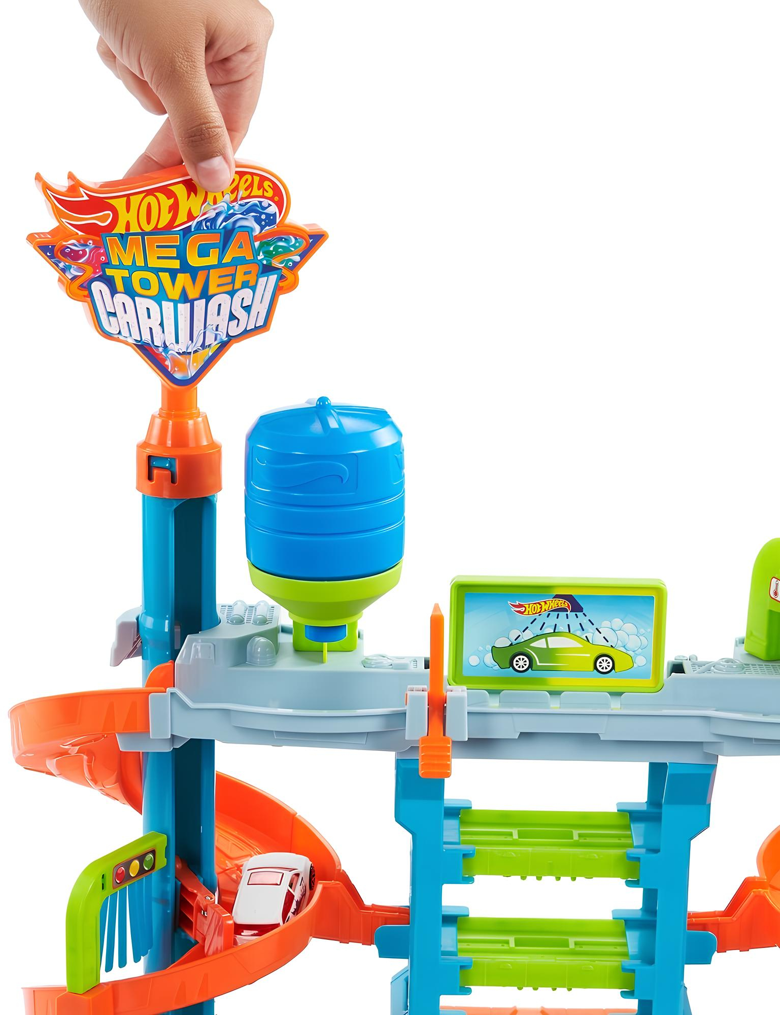 Ігровий набір "Автомийка: Мегавежа" Hot Wheels (HDP05)фото4