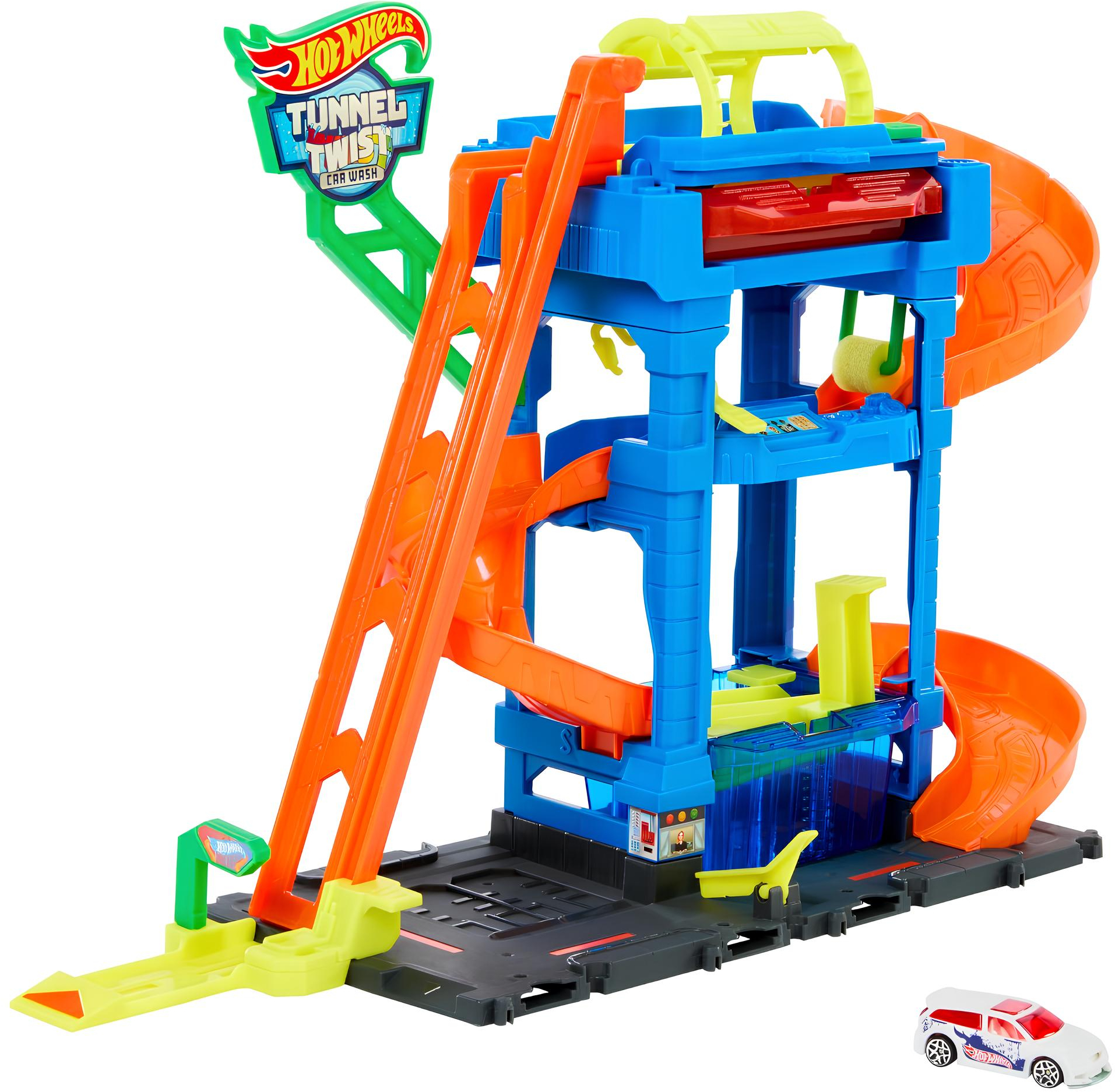 Ігровий набір "Автомийка: Шалені віражі" Hot Wheels (HTN80)фото3