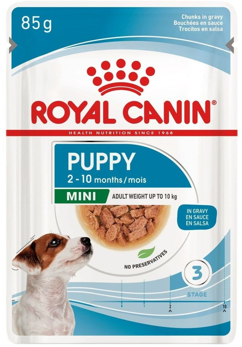 Влажный корм для щенков Royal Canin Mini Puppy 8 + 4 * 85г фото 2