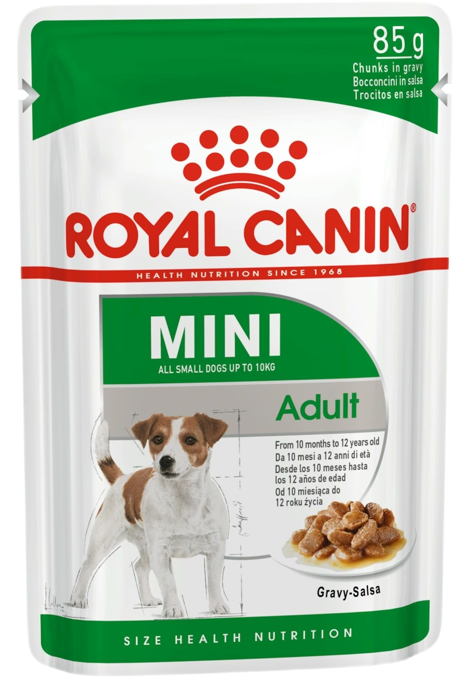 Влажный корм для собак Royal Canin Mini Adult 8 + 4 * 85г фото 2