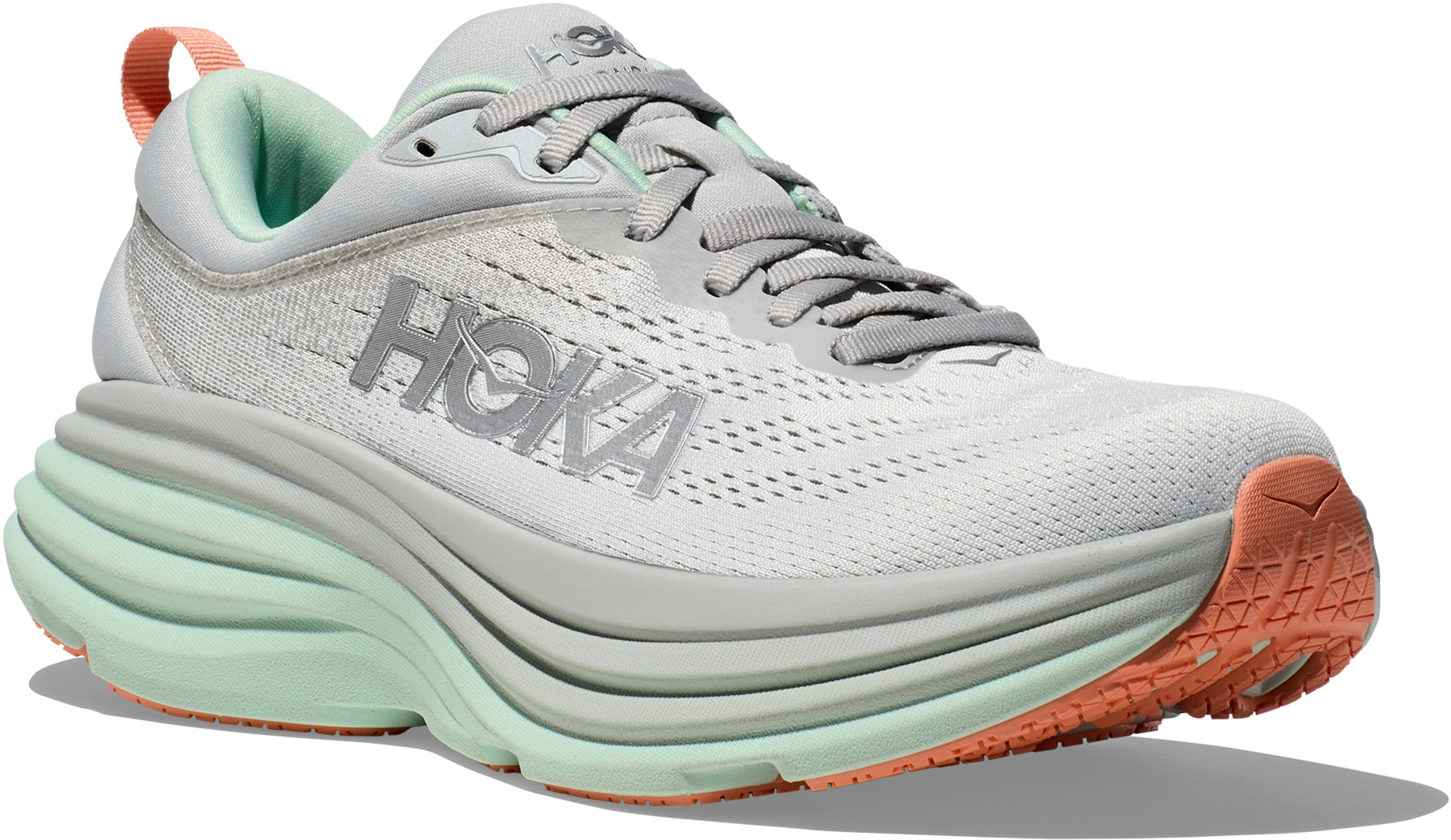 Кросівки жіночі Hoka W BONDI 8 1127952-SQB 37.5 (6 US) сіріфото3