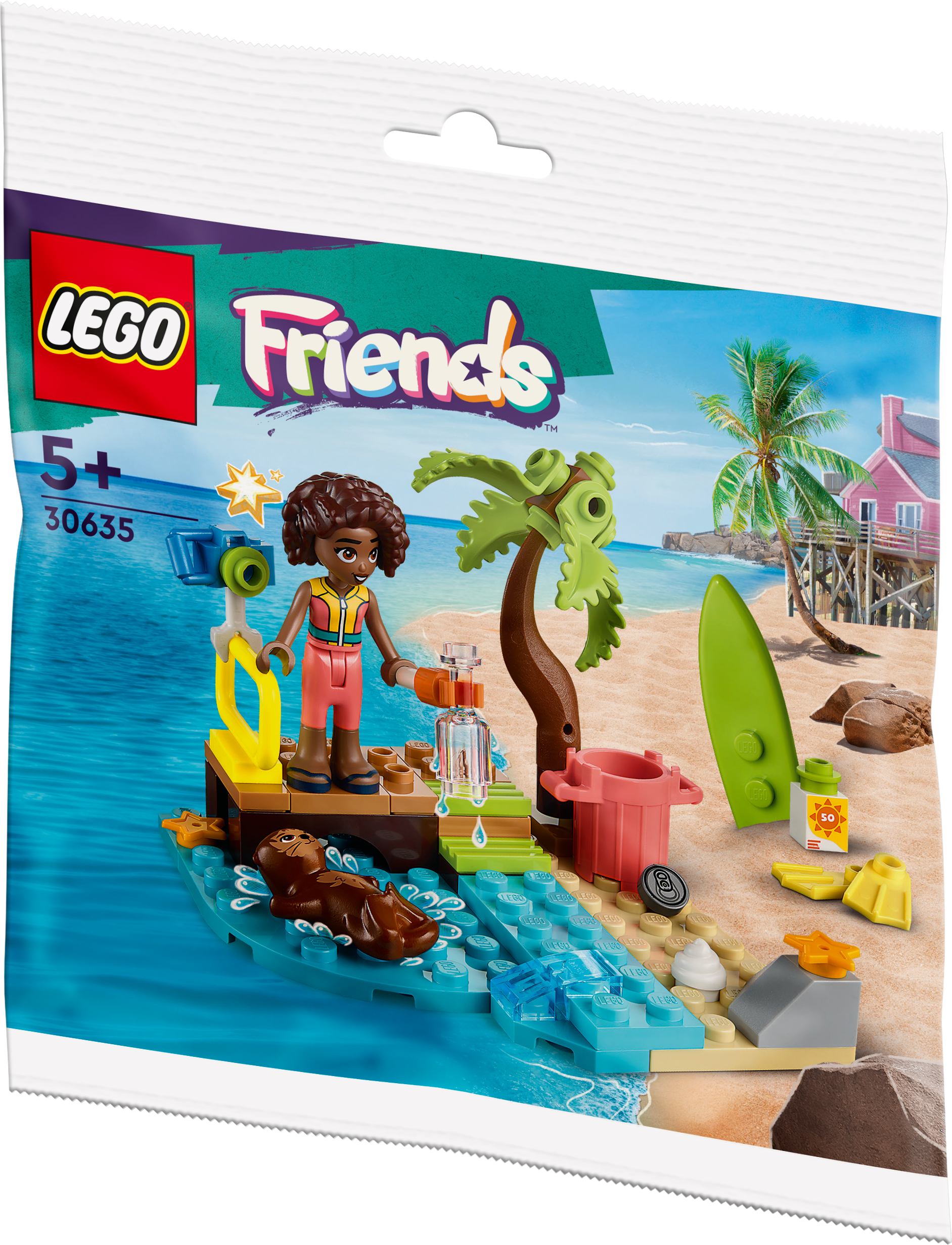 LEGO 30635 Friends Уборка пляжа фото 7