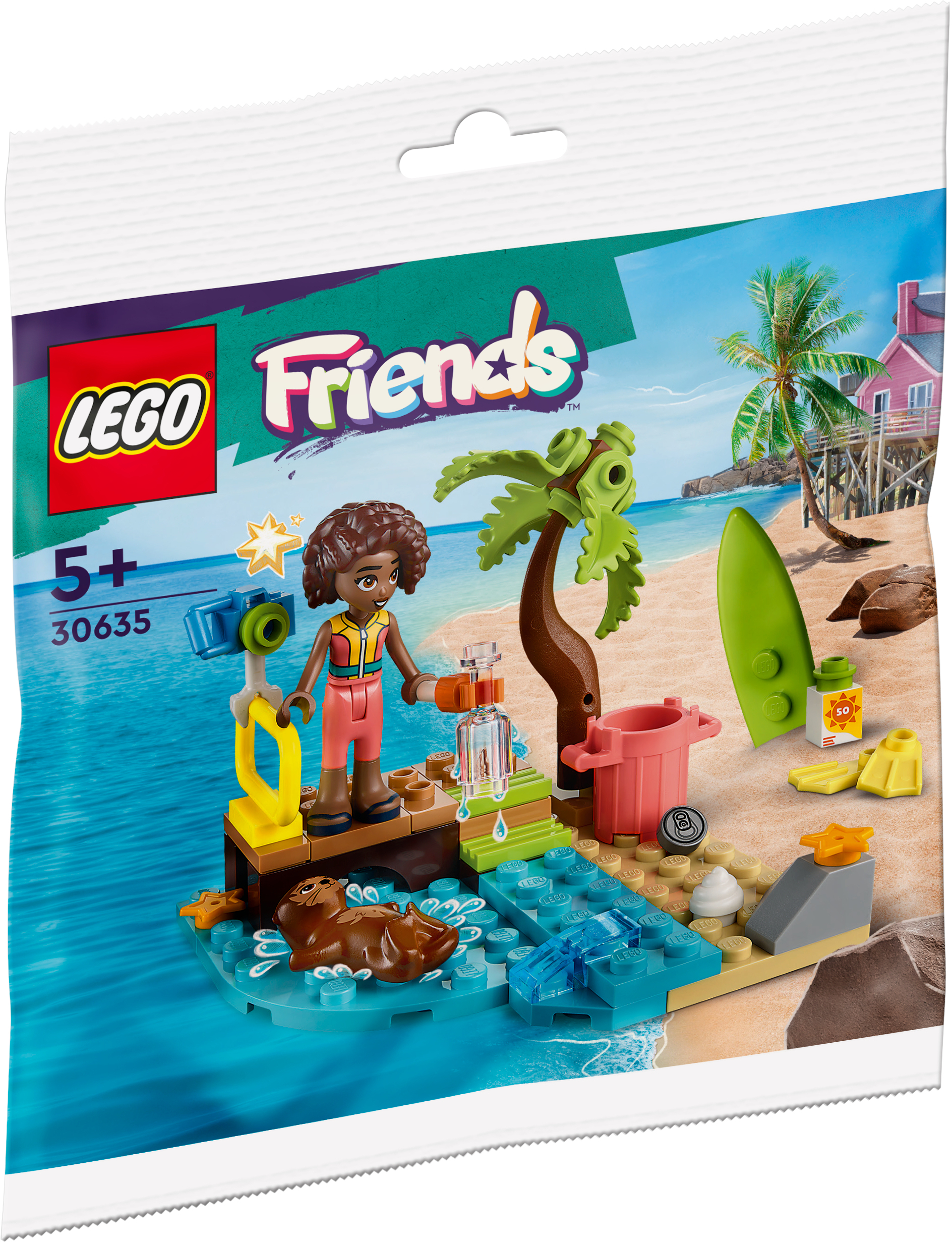 LEGO 30635 Friends Уборка пляжа фото 8