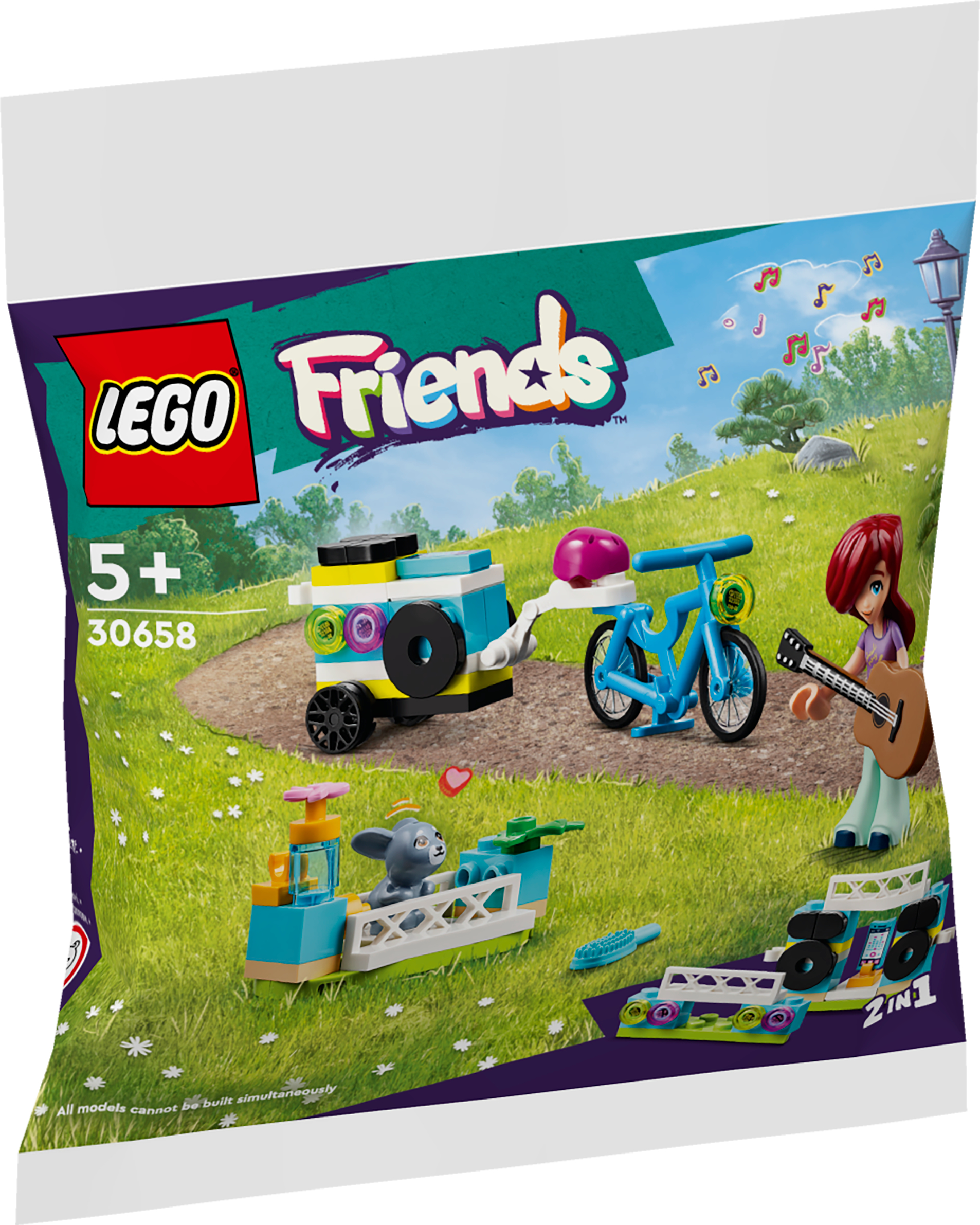 LEGO 30658 Friends Музыкальный прицеп на колесах фото 10