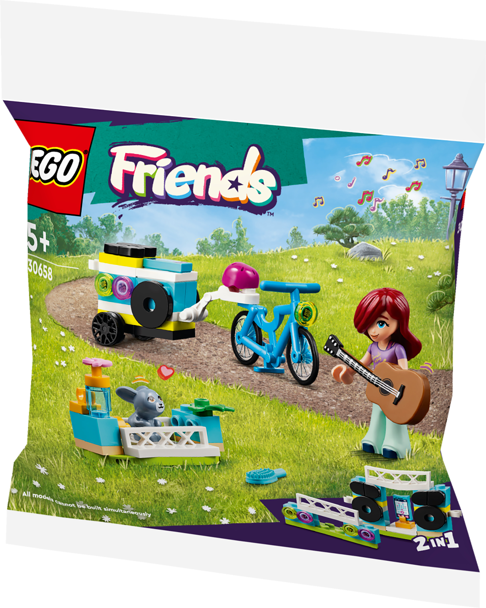 LEGO 30658 Friends Музыкальный прицеп на колесах фото 9