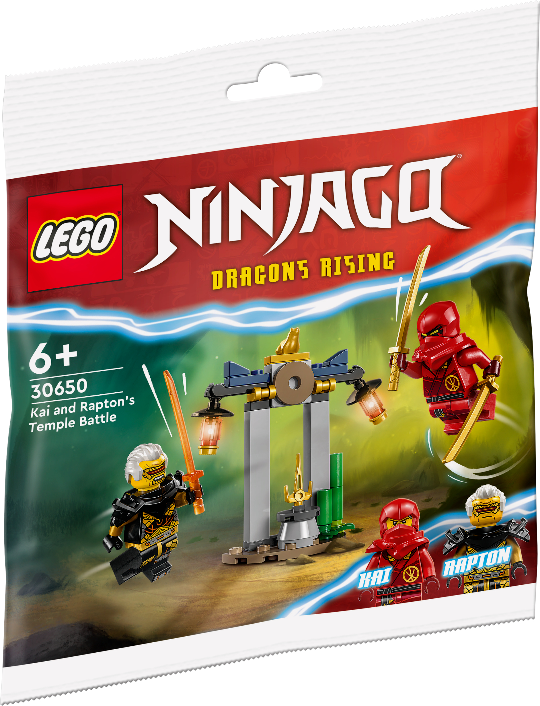 LEGO 30650 Ninjago Битва за Храм Кая и Раптона фото 7