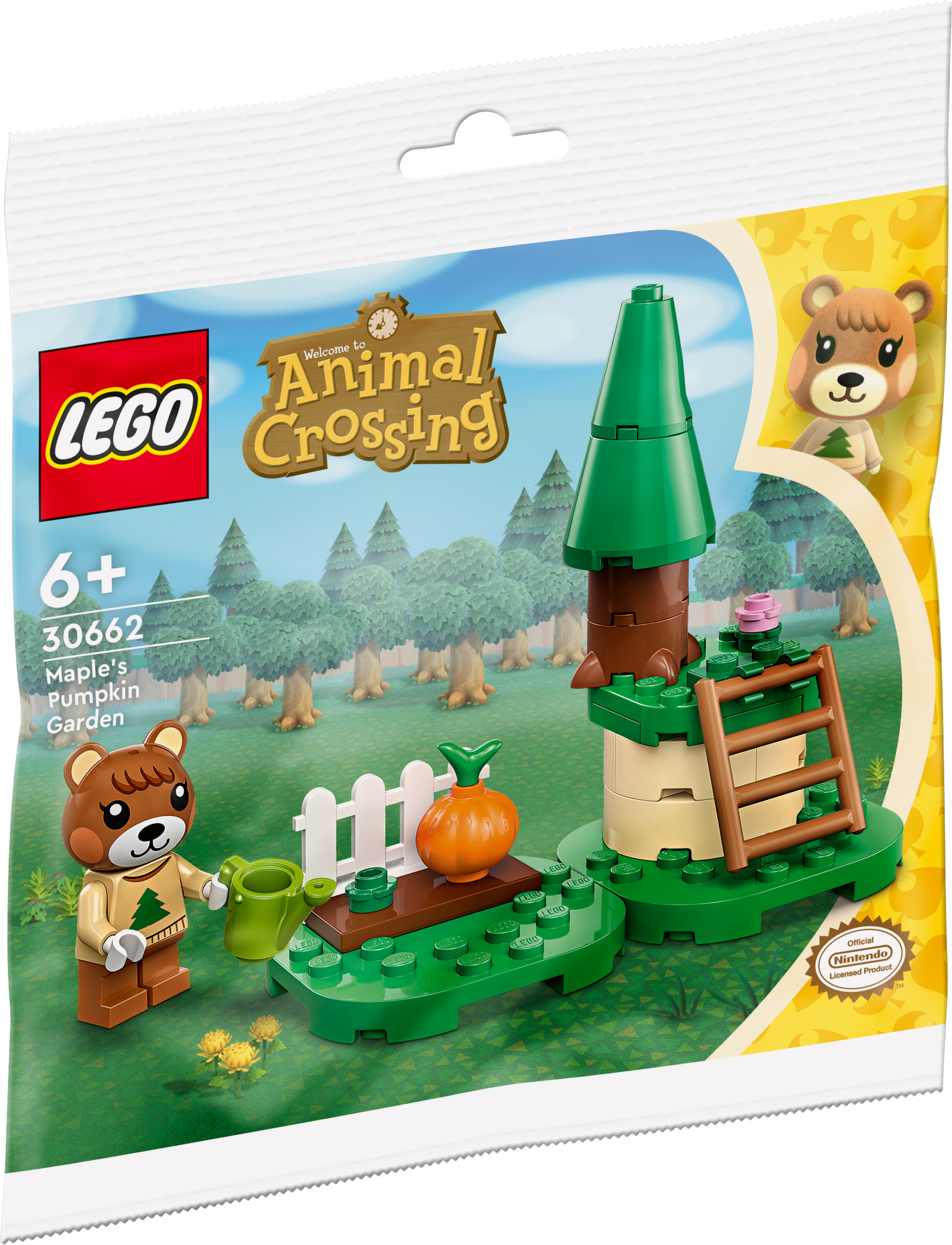 LEGO 30662 Animal Crossing Тыквенный сад Maple фото 7