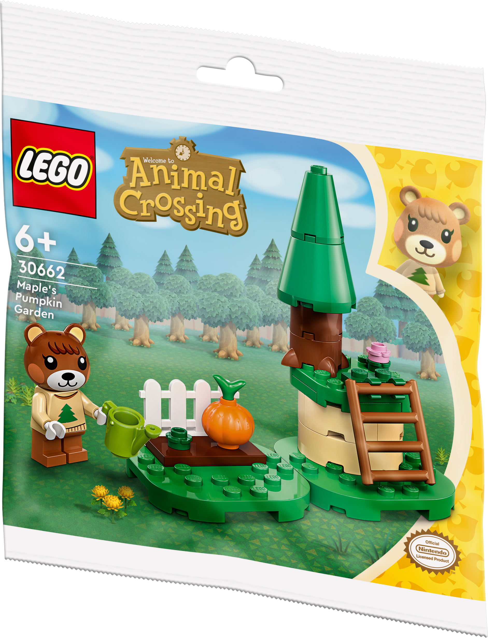 LEGO 30662 Animal Crossing Тыквенный сад Maple фото 6