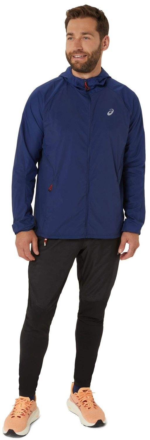 Куртка чоловіча Asics Road packable jacket 2011D084-400 XL синяфото8