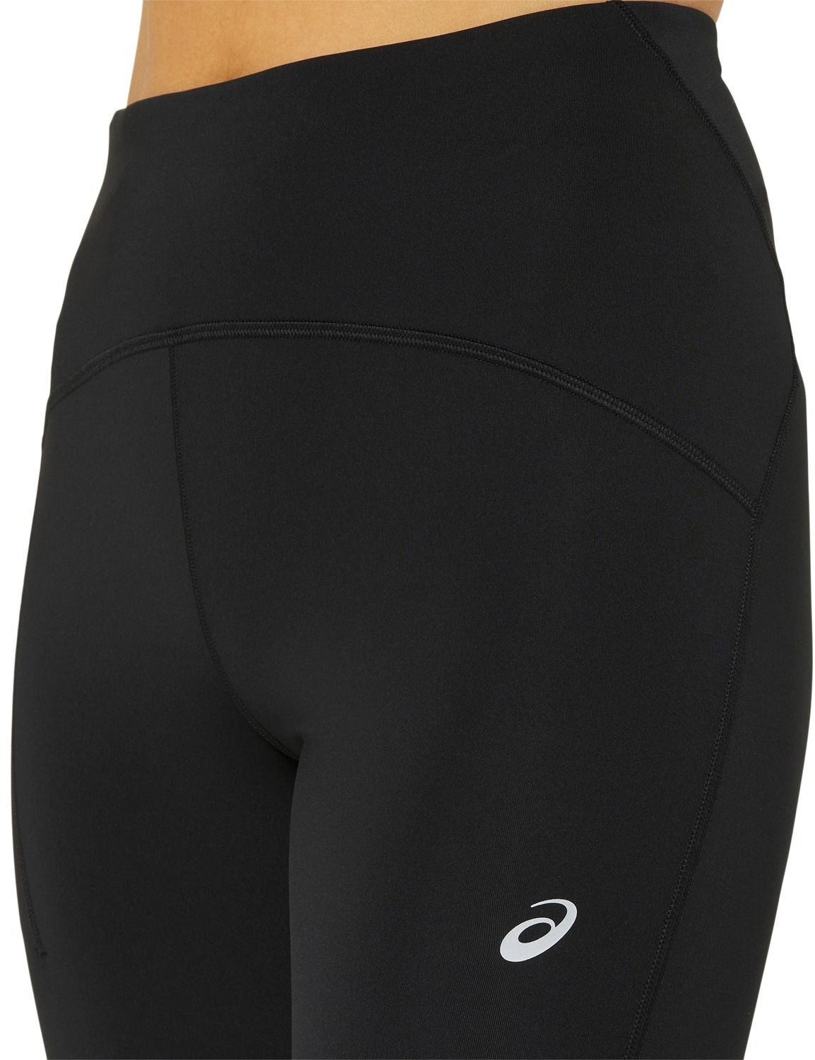 Тайтсы женские Asics Road high waist tight 2012C968-001 L черные фото 5