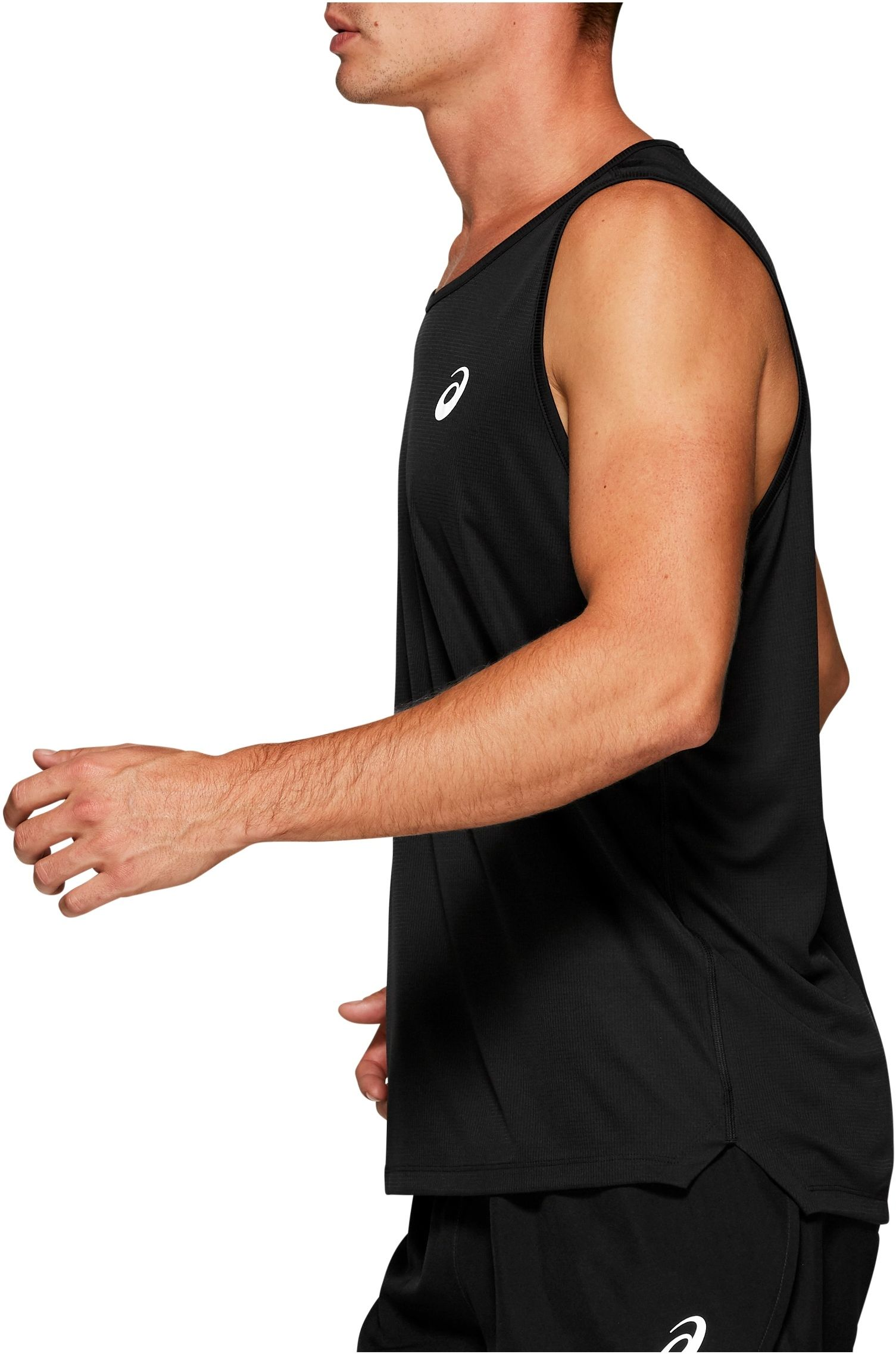 Майка мужская Asics Core singlet 2011C338-002 M черная фото 3