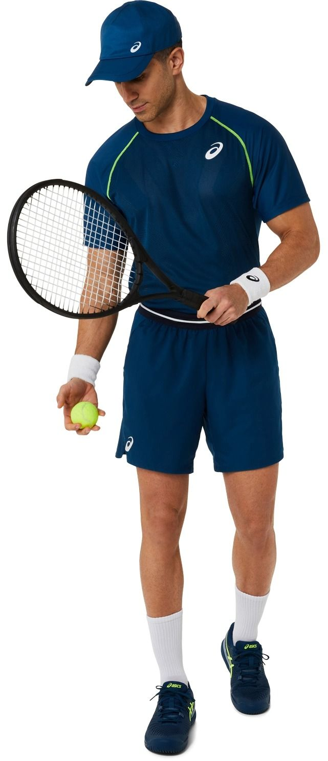 Шорты мужские Asics Men match 7in short 2041A301-412 XL синие фото 9