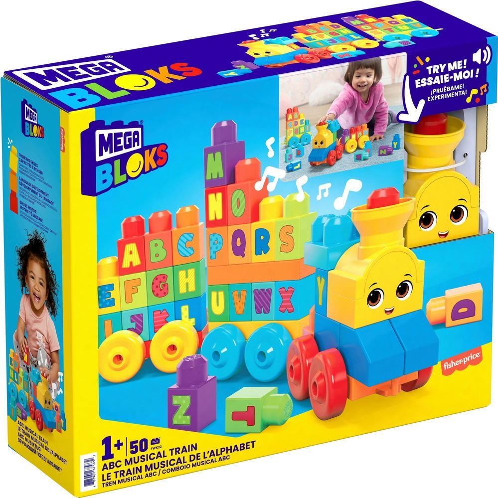 Конструктор "Музичний паровозик" Mega Bloks (FWK22)фото4