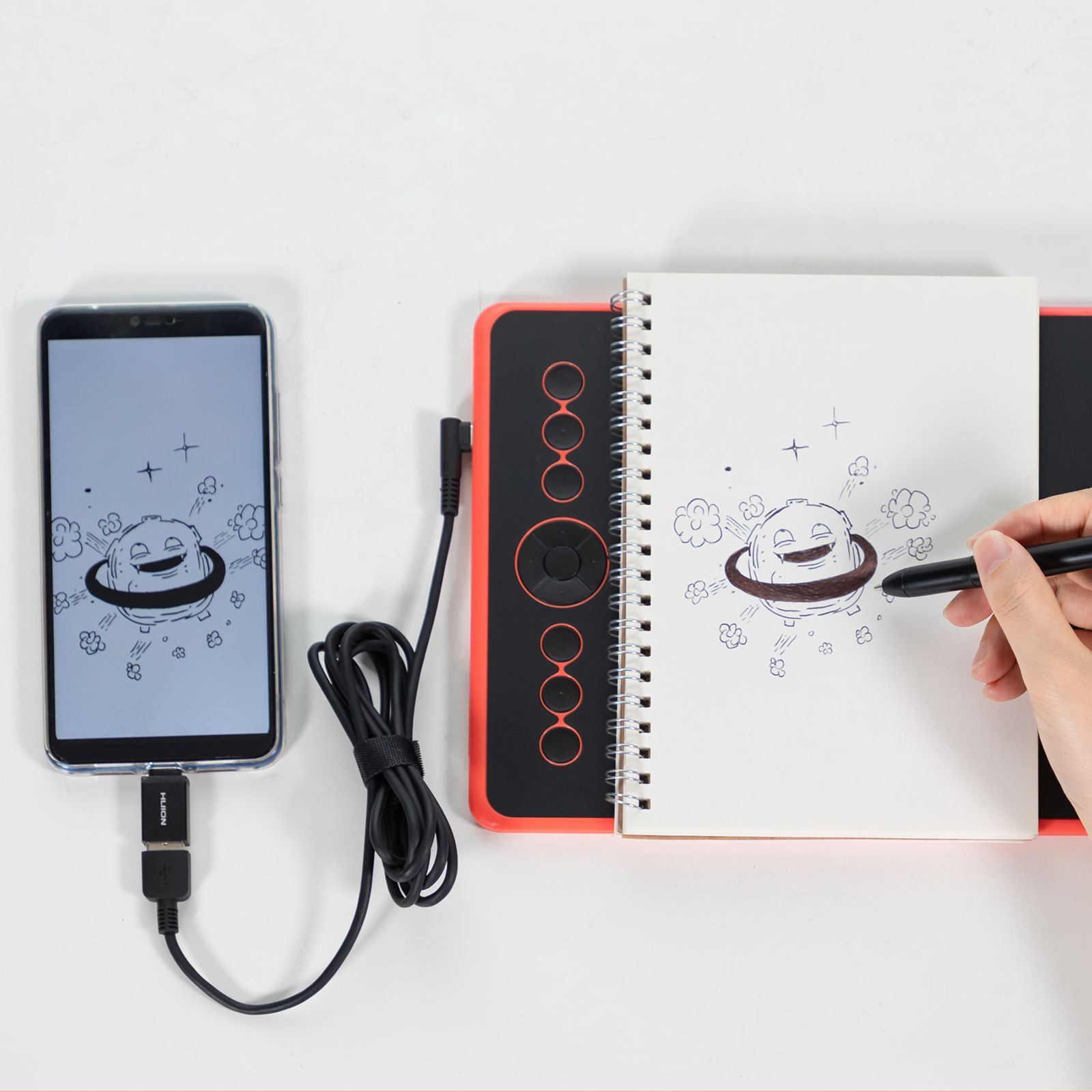 Перо для планшета Huion Scribo PW310 Black (PW310) фото 10