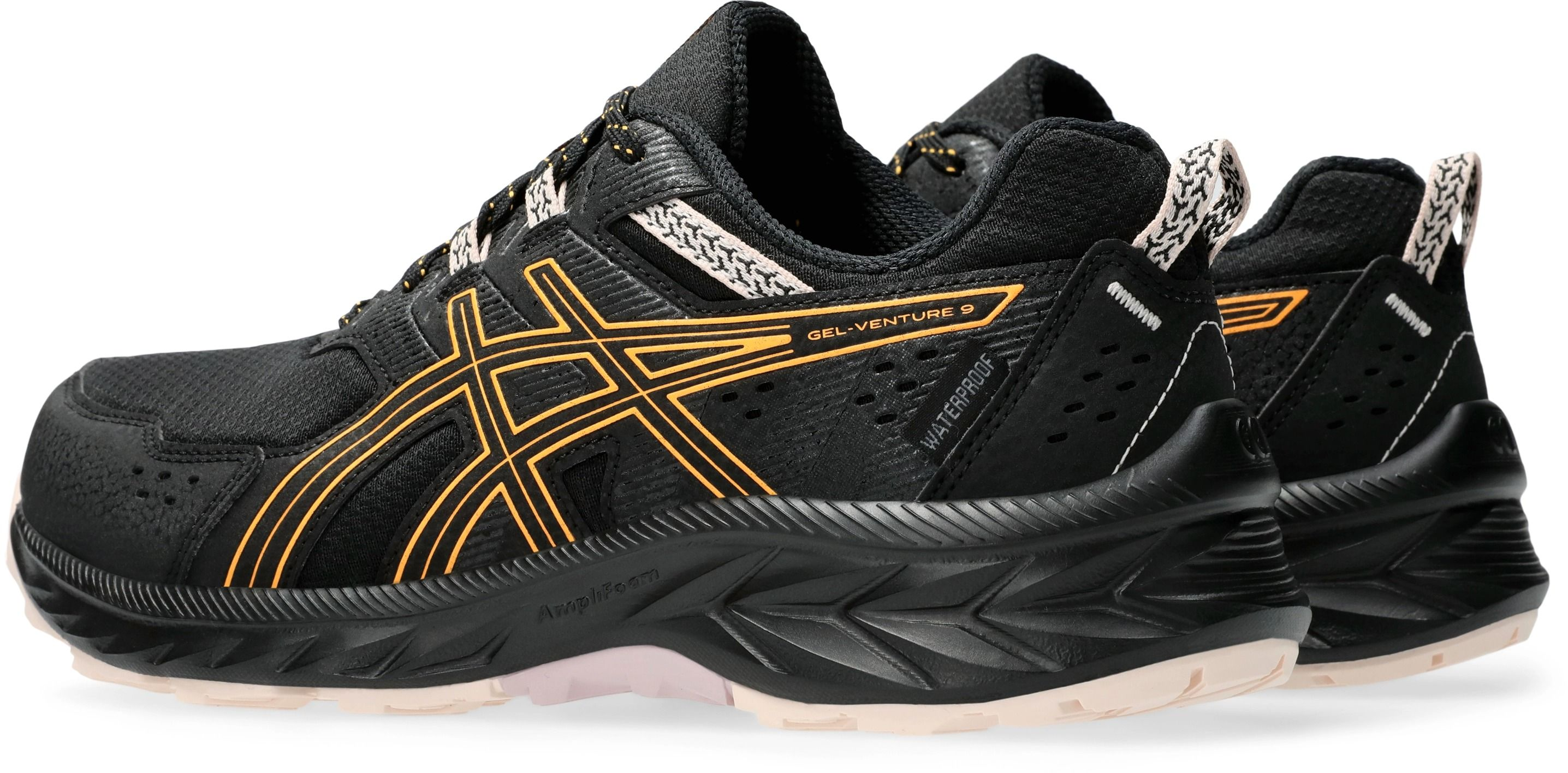 Кроссовки женские Asics Gel-venture 9 waterproof 1012B519-004 37 (6 US) черные фото 5