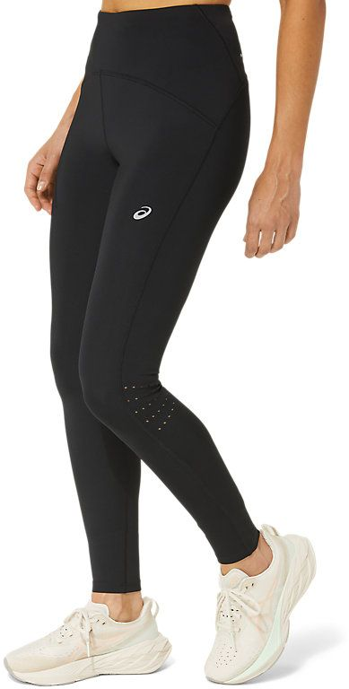 Тайтсы женские Asics Road high waist tight 2012C968-001 M черные фото 3