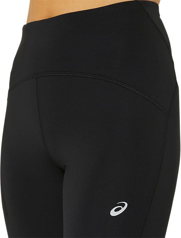 Тайтсы женские Asics Road high waist tight 2012C968-001 M черные фото 4