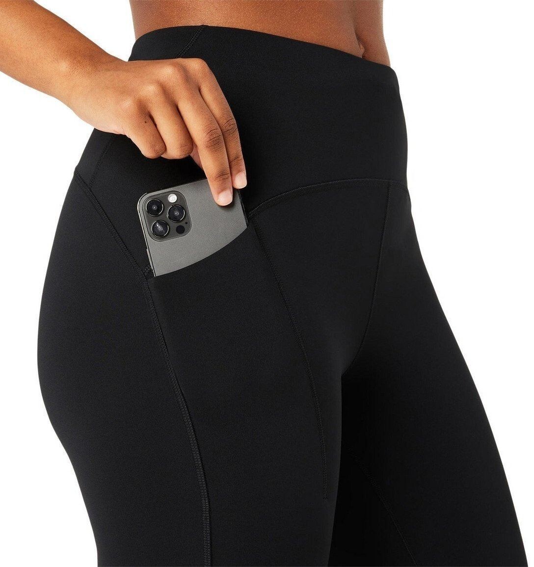 Шорты женские Asics Road high waist 8in sprinter 2012C967-001 M черные фото 5