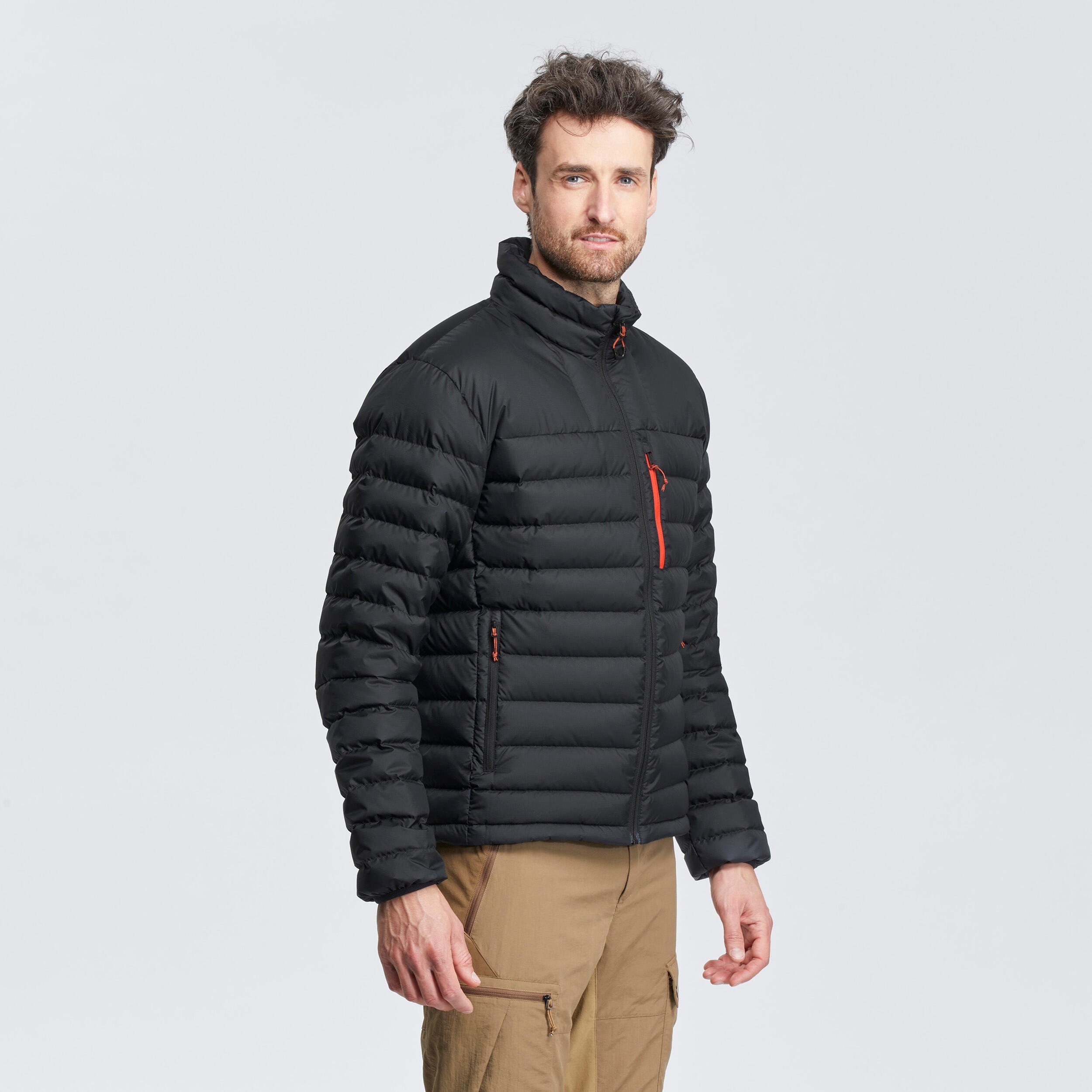 Пуховик чоловічий Forclaz MT500 для гірського трекінгу -10°C 8317909 M чорнийфото10