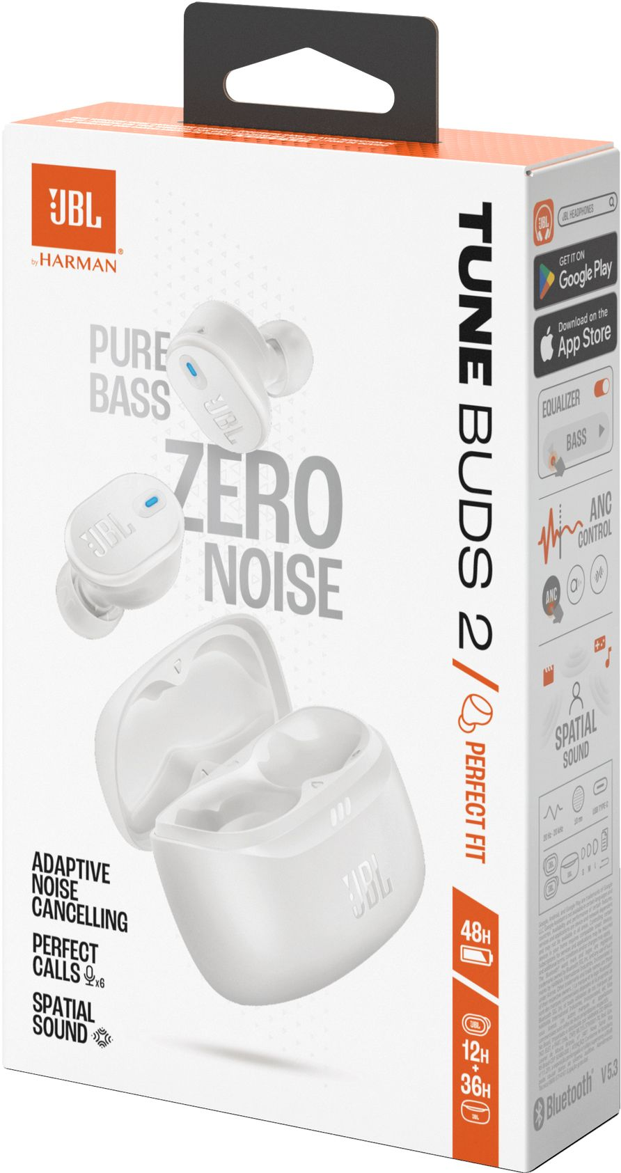 Наушники JBL Tune Buds 2 White (JBLTBUDS2WHT) фото 11