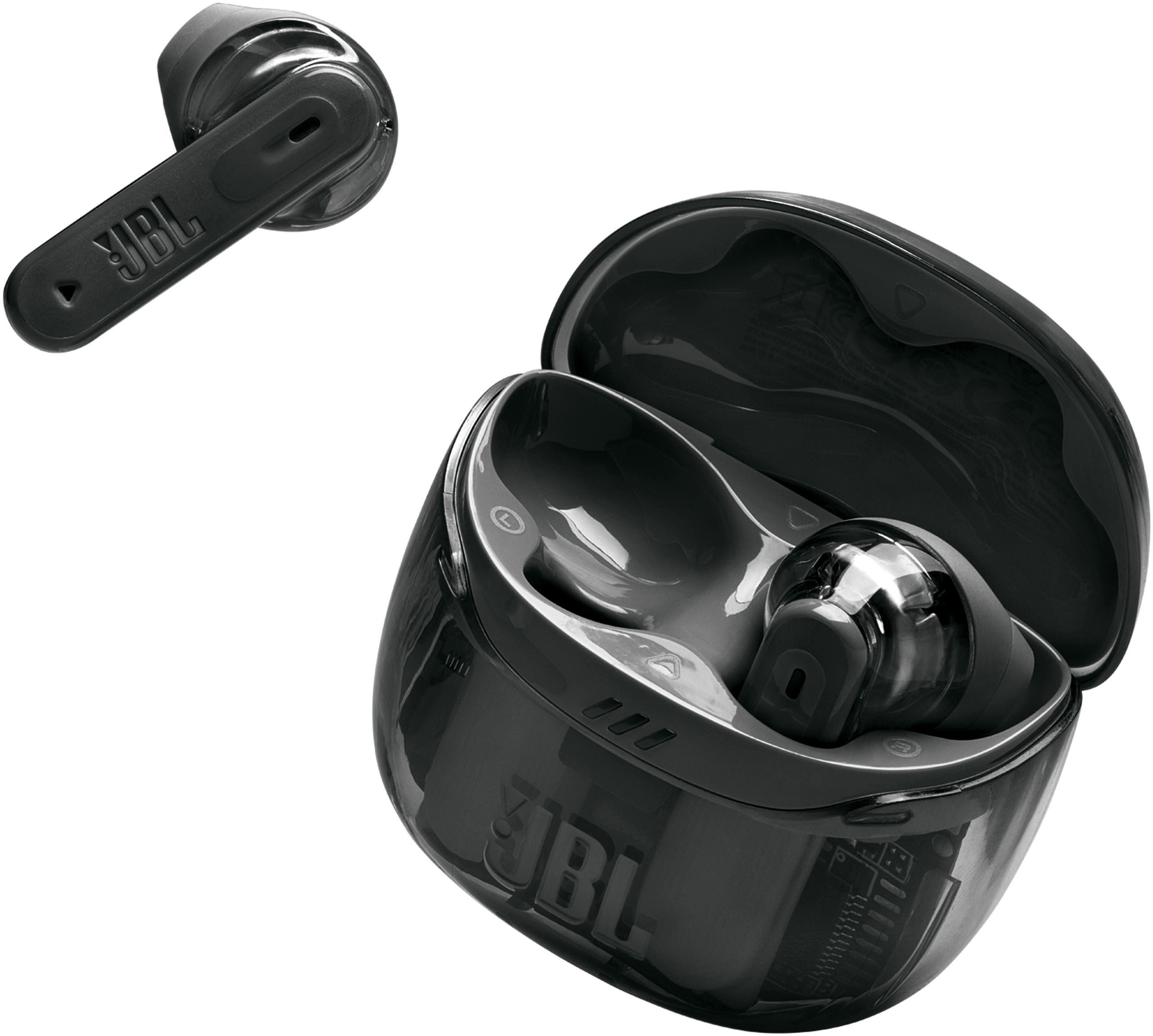 Наушники JBL Tune Flex 2 Ghost Black (JBLTFLEX2GBLK) фото 9