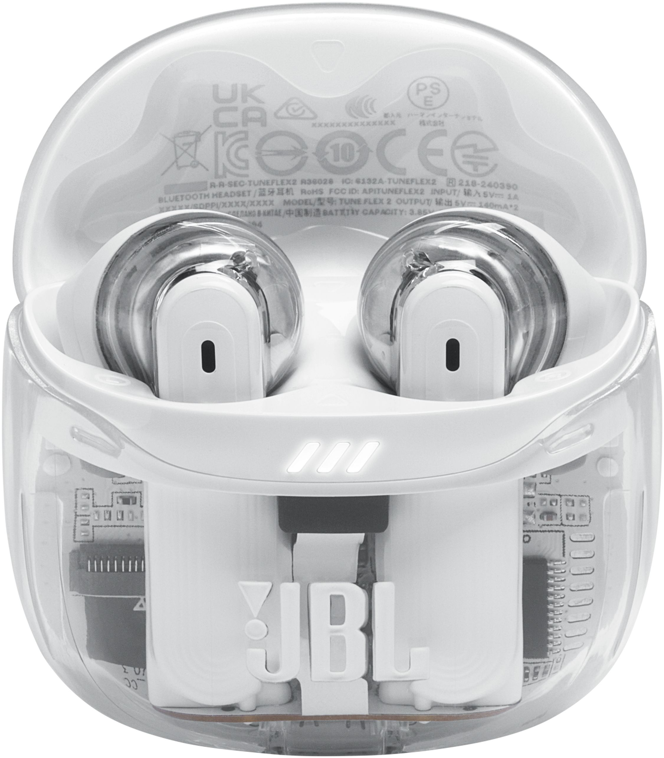 Наушники JBL Tune Flex 2 Ghost White (JBLTFLEX2GWHT) фото 4