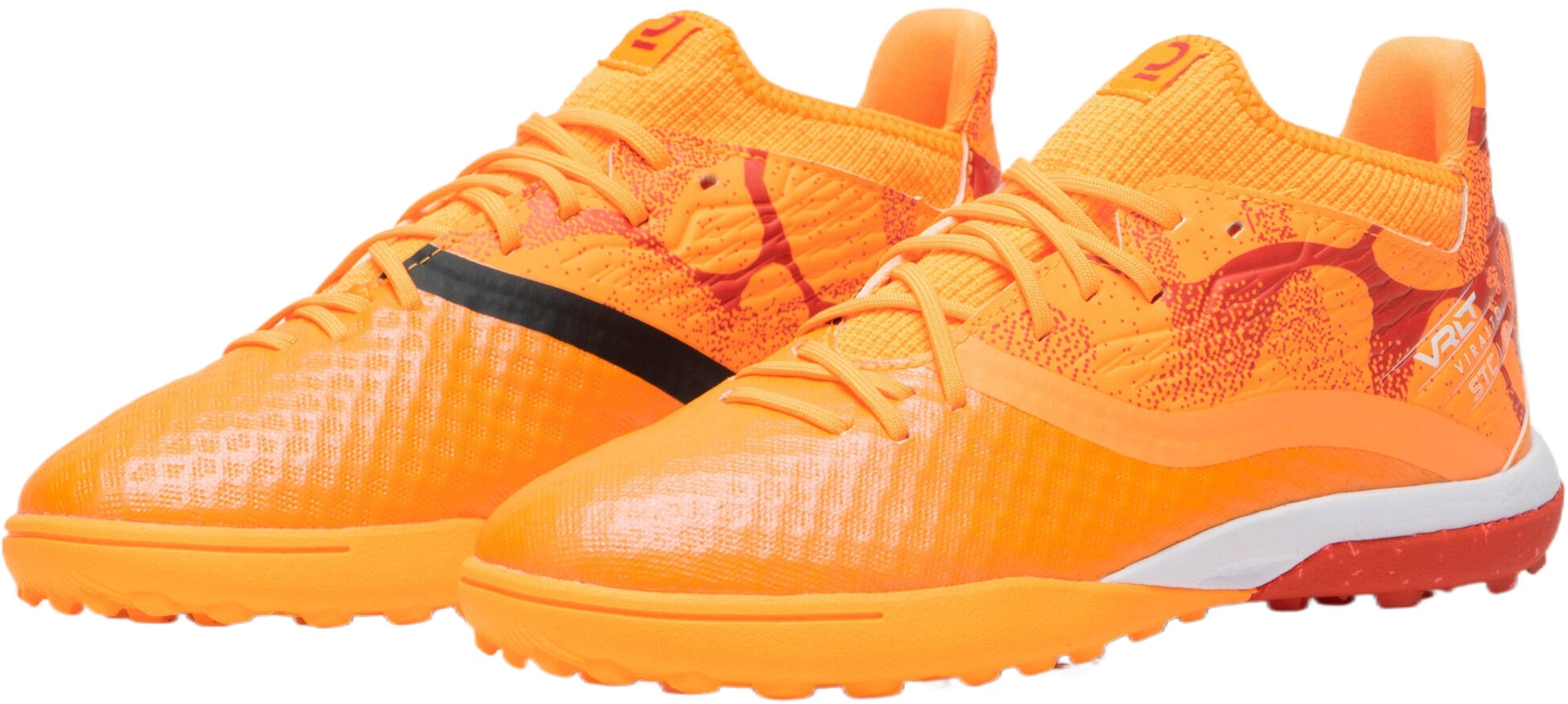 Сороконожки детские Kipsta Viralto TF 8844000 34 оранжевые фото 2